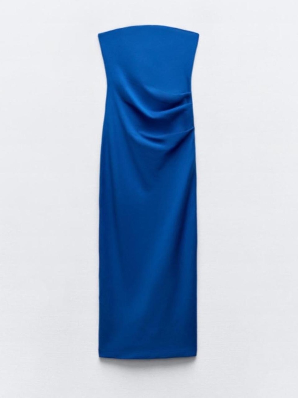 Strapless Midi Dress - ZARA